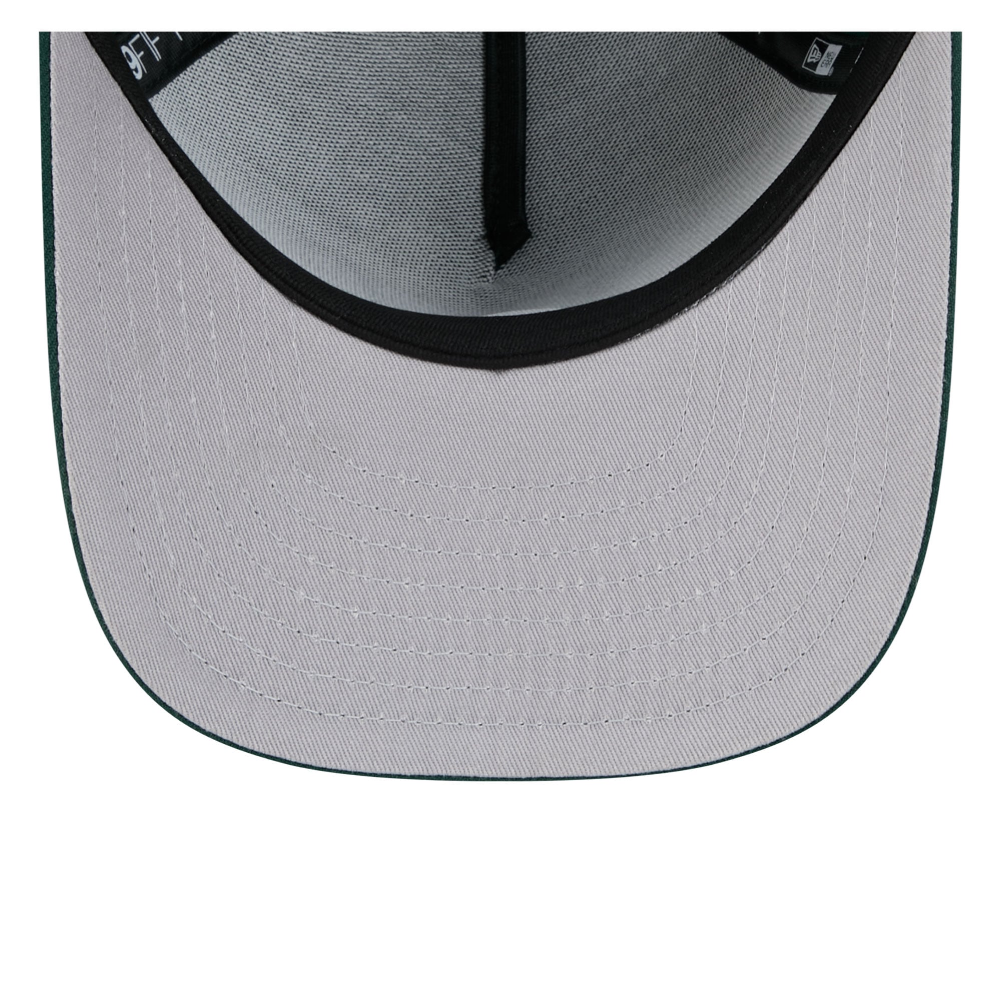 Men's New Era Dark Green Athletics Cartoon A-Frame 59FIFTY Fitted Hat