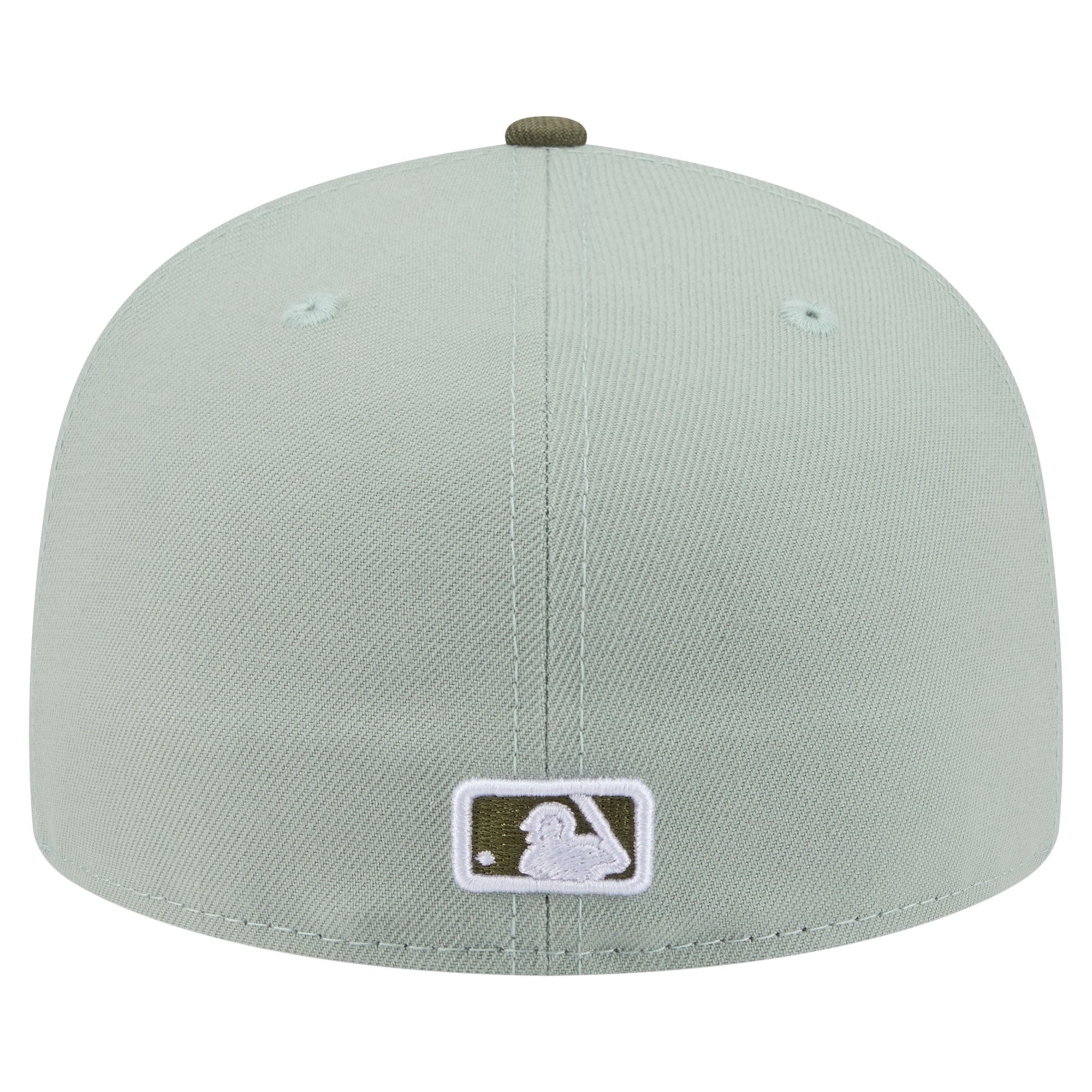 Casquette ajustée New Era Athletics verte/olive pour homme 59FIFTY