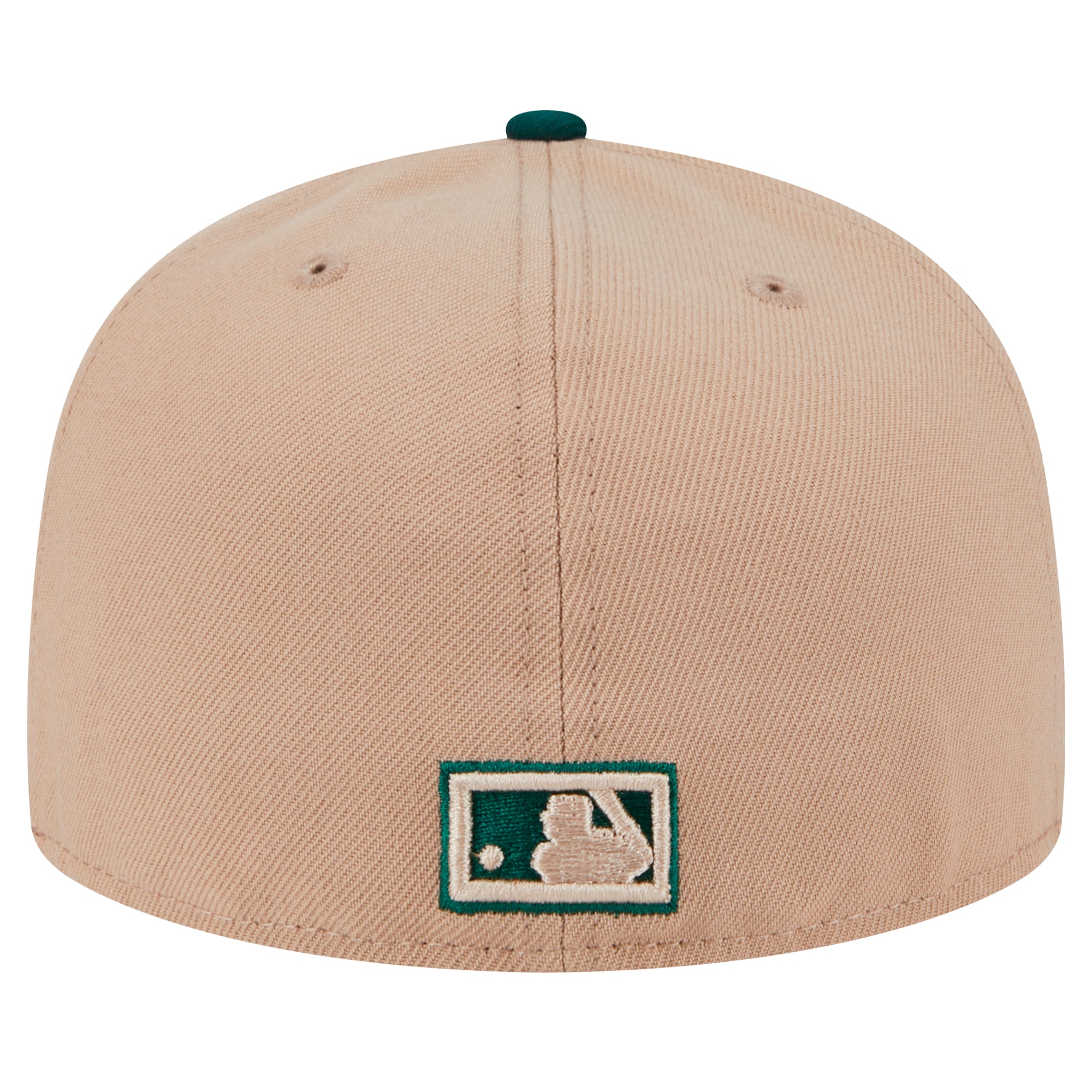 Casquette ajustée Athletics 59FIFTY kaki New Era pour homme