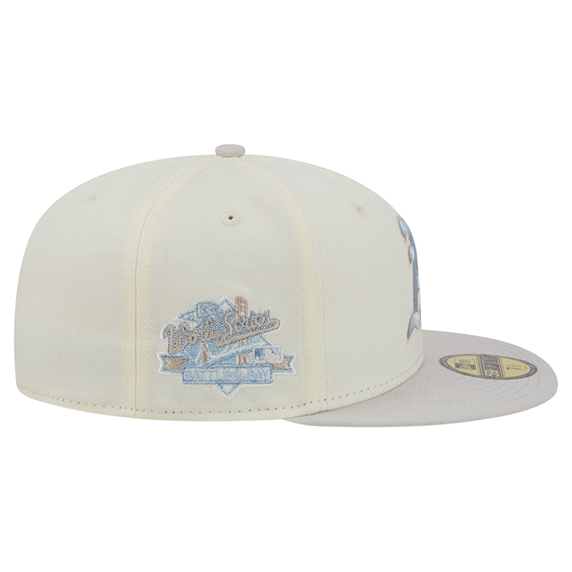 Men's New Era  Natural Athletics Crisp Equinox World Series 59FIFTY Fitted Hat