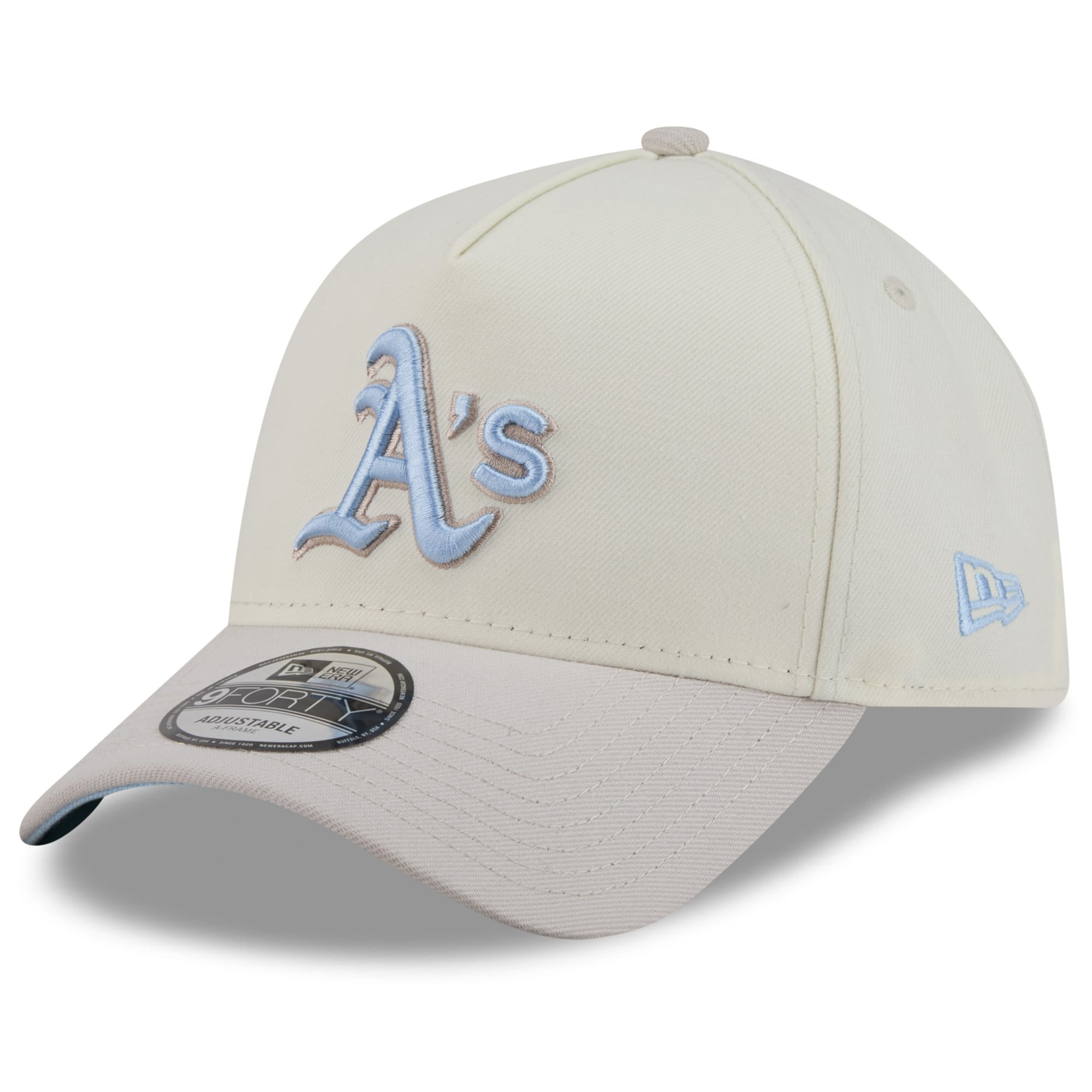 Men's New Era Natural Athletics Crisp Equinox World Series 9FORTY A-Frame Adjustable Hat