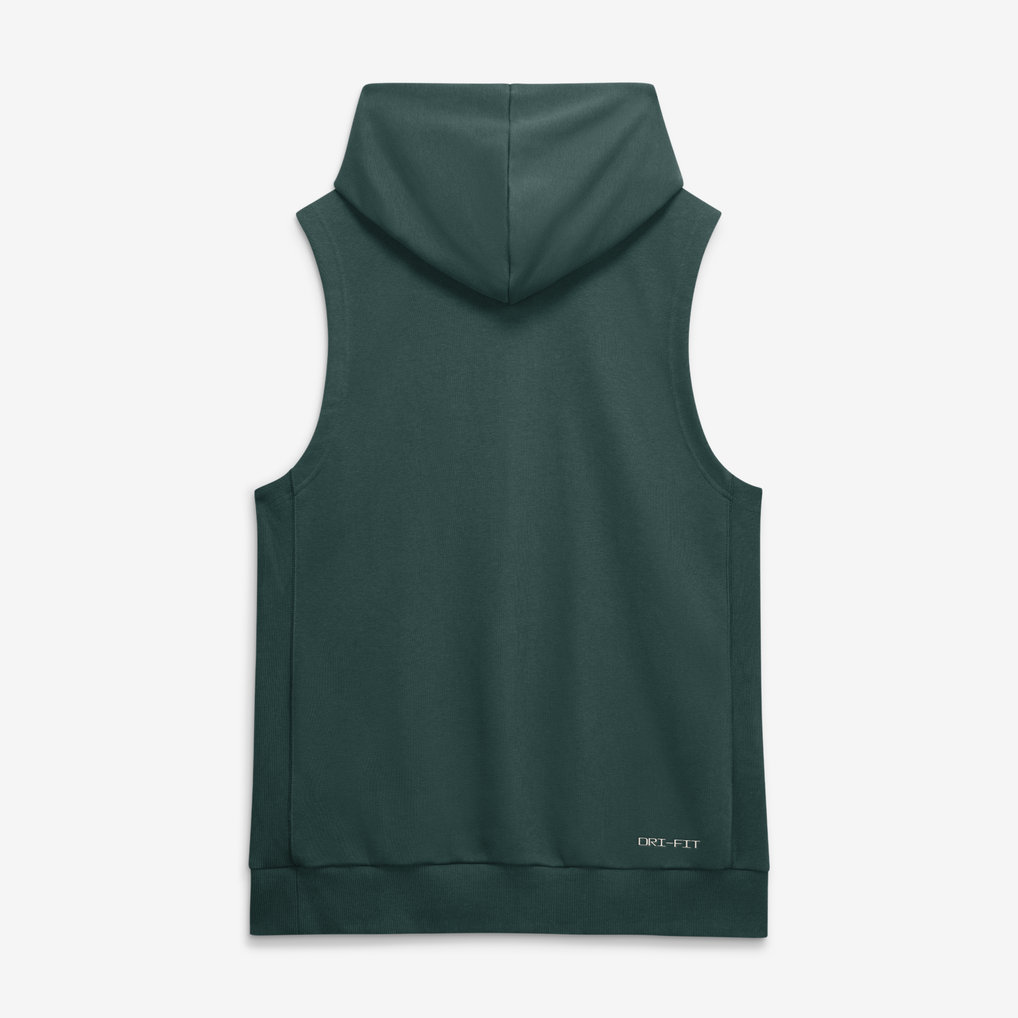 Athletics Nike Authentic Collection Standard Issue Dri-FIT Sleeveless Hoodie - Green