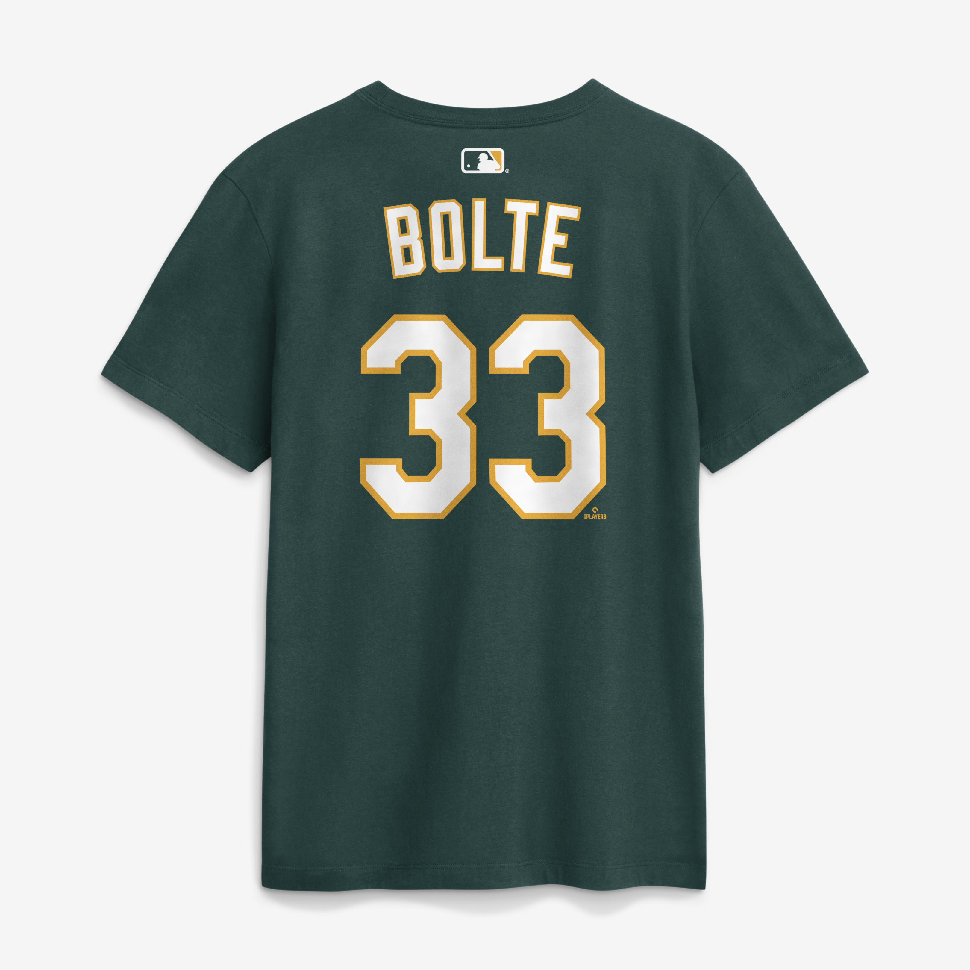 T-shirt domicile Nike Henry Bolte Athletics vert pour homme, nom et numéro