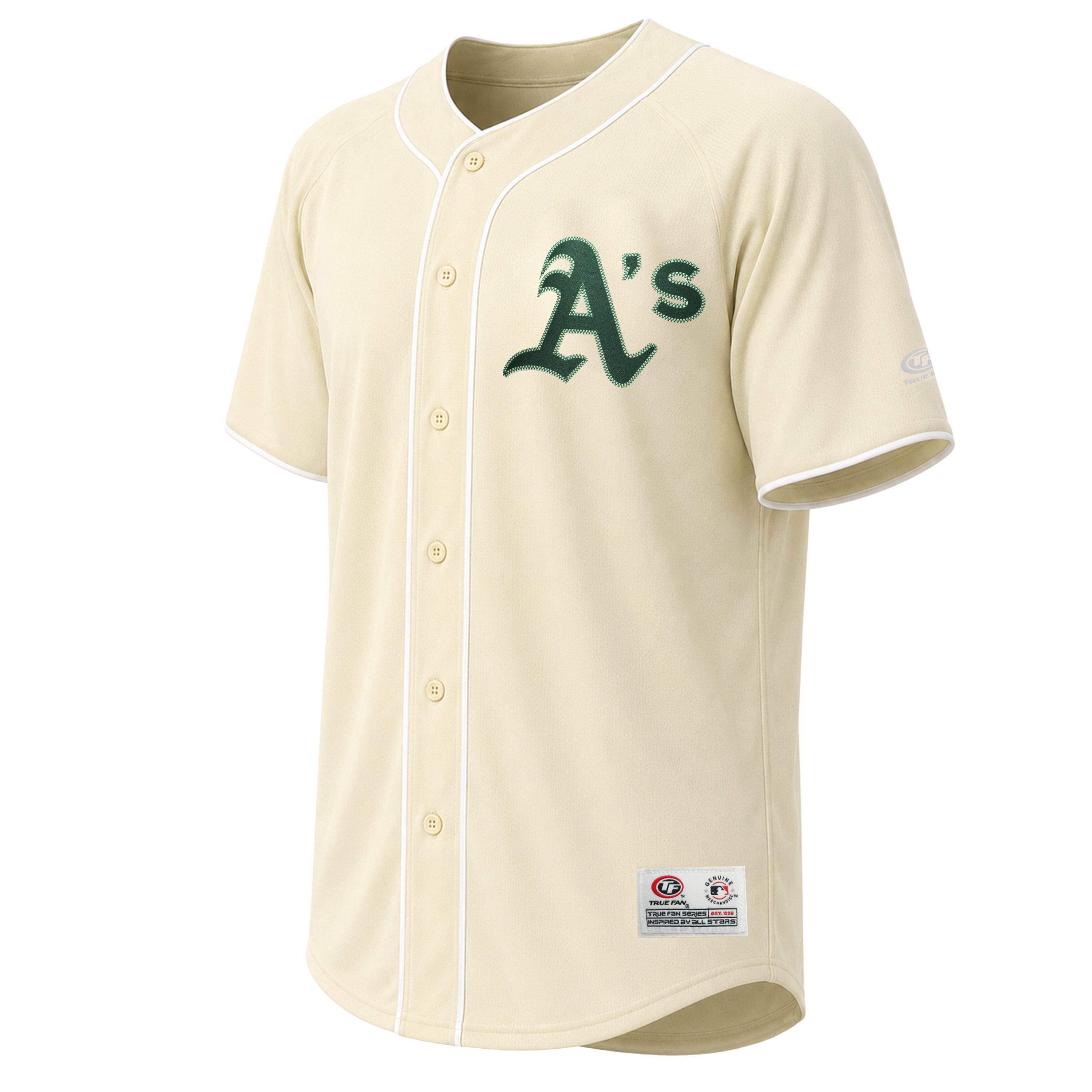 Men's Stitches Cream Athletics Fashion Jersey