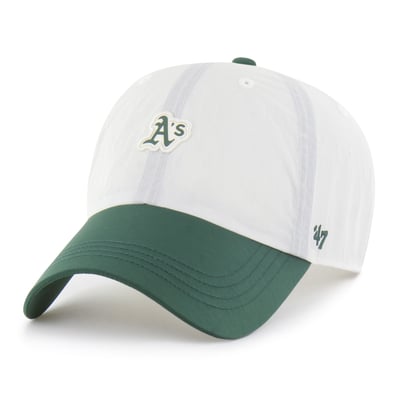 Athletics '47 Unisex Modernia Clean Up Adjustable Hat - White/Green
