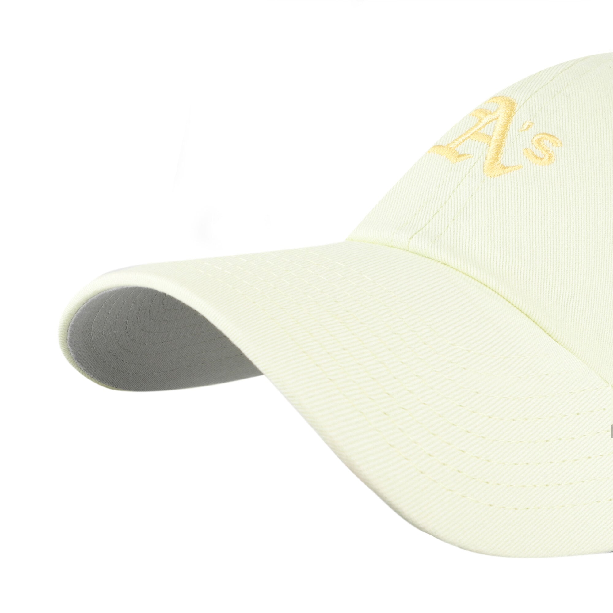 Casquette ajustable '47 Yellow Athletics Pastel Clean Up pour femme