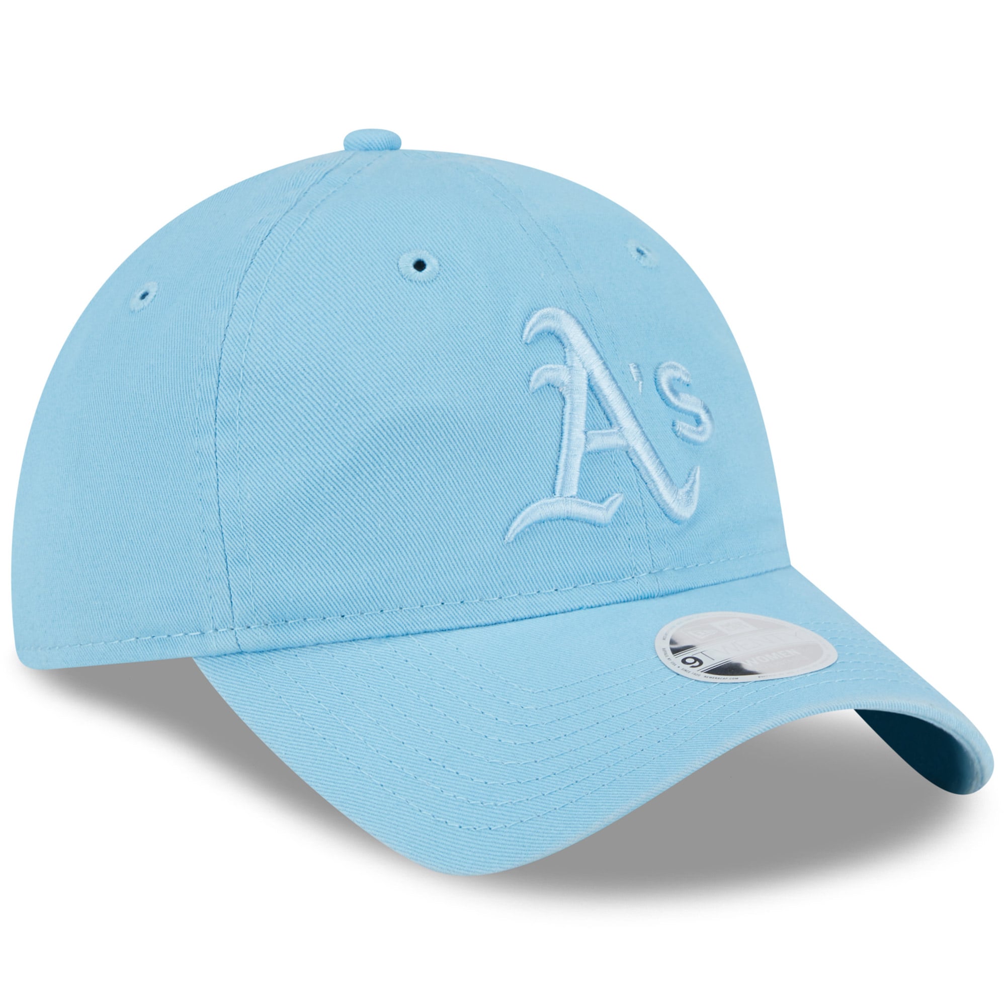 Casquette ajustable Athletics Doscientos Core Classic 9TWENTY bleu clair pour femme de New Era