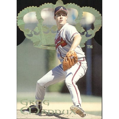 1995 Pacific Gold Crown Die Cuts #1 Greg Maddux