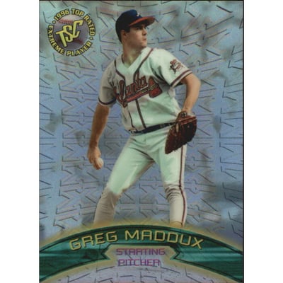 1996 Stadium Club Extreme Winners Silver #EW1 Greg Maddux