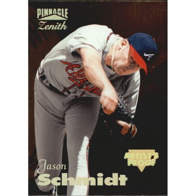 1996 Zenith Artist's Proofs #116 Jason Schmidt