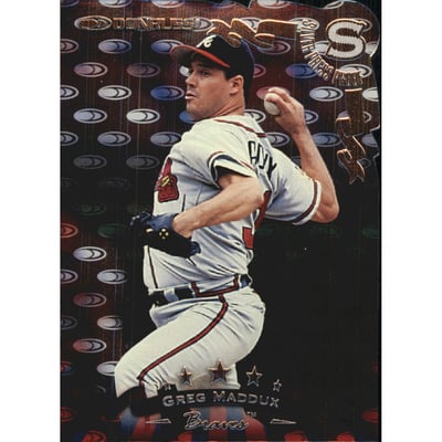 1998 Donruss Silver Press Proofs #35 Greg Maddux