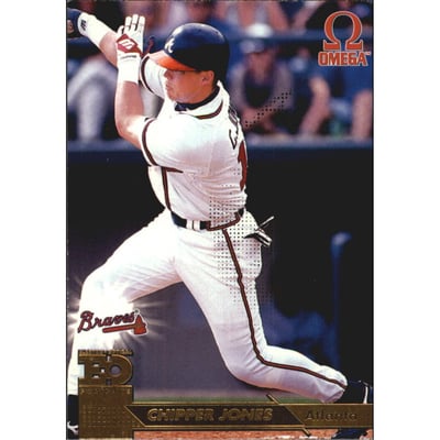 1998 Pacific Omega EO Portraits #13 Chipper Jones