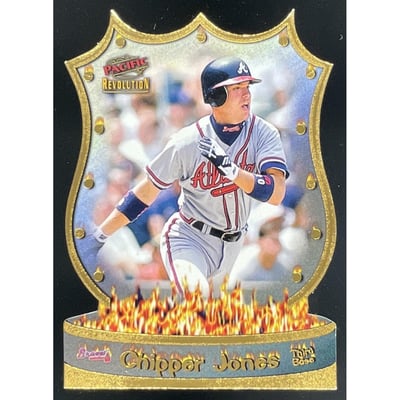 1998 Pacific Revolution Major League Icons #6 Chipper Jones