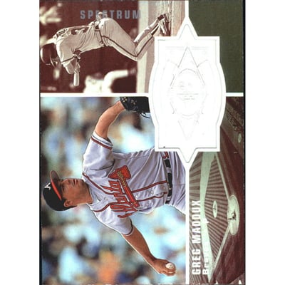 1998 SPx Finite Spectrum #142 Greg Maddux SF