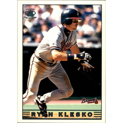 1999 Pacific Crown Collection Platinum Blue #26 Ryan Klesko