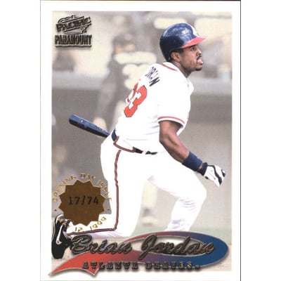 1999 Paramount Opening Day #25 Brian Jordan