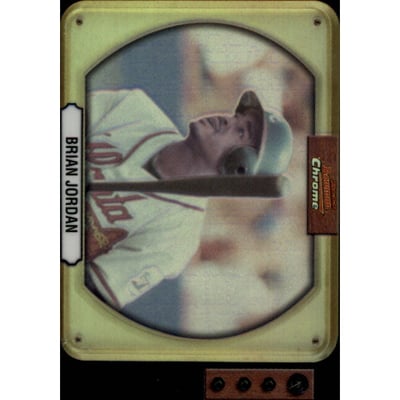 2000 Bowman Chrome Retro/Future Refractors #16 Brian Jordan