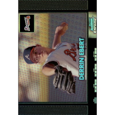 2000 Bowman Chrome Retro/Future Refractors #288 Derrin Ebert