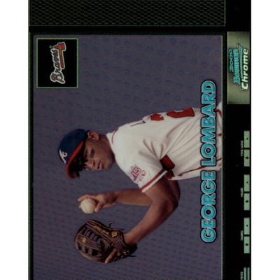 2000 Bowman Chrome Retro/Future Refractors #369 George Lombard