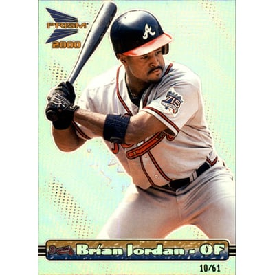 2000 Pacific Prism Premiere Date #13 Brian Jordan