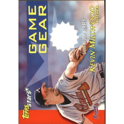 2000 Topps Stars Game Gear Jerseys #GGJ1 Kevin Millwood