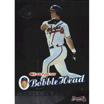 2001 Donruss Class of 2001 BobbleHead Cards #13 Chipper Jones