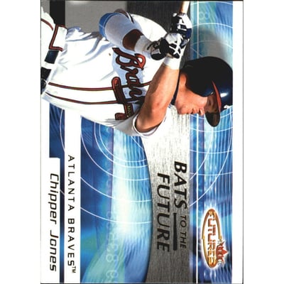 2001 Fleer Futures Bats to the Future #BF6 Chipper Jones
