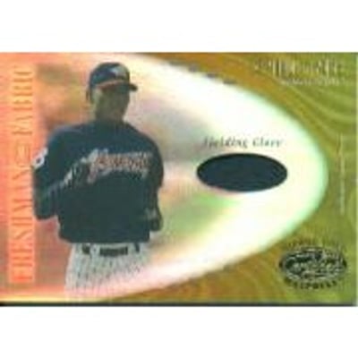 2001 Leaf Certified Materials Mirror Gold #140 Elpidio Guzman FF Fld Glv