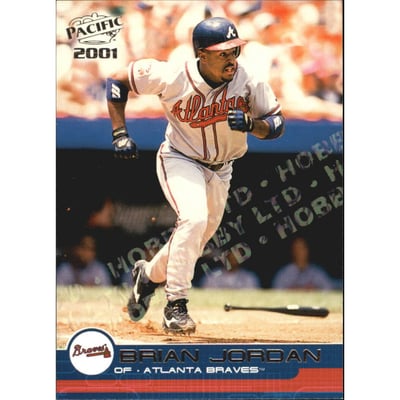 2001 Pacific Hobby LTD #37 Brian Jordan