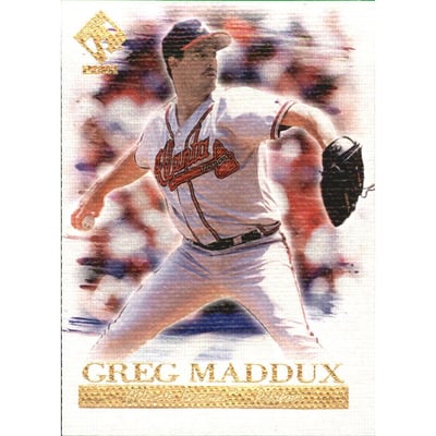 2001 Private Stock Artist's Canvas #3 Greg Maddux