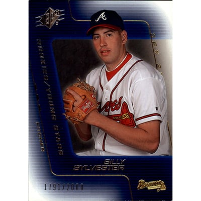 2001 SPx #91 Billy Sylvester YS RC