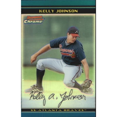 2002 Bowman Chrome Refractors #261 Kelly Johnson