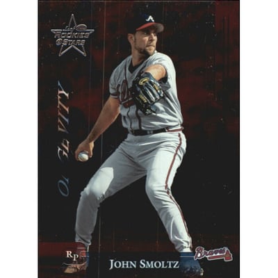 2002 Leaf Rookies and Stars Longevity #124 John Smoltz Braves