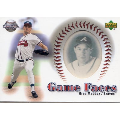 2002 Sweet Spot #160 Greg Maddux GF