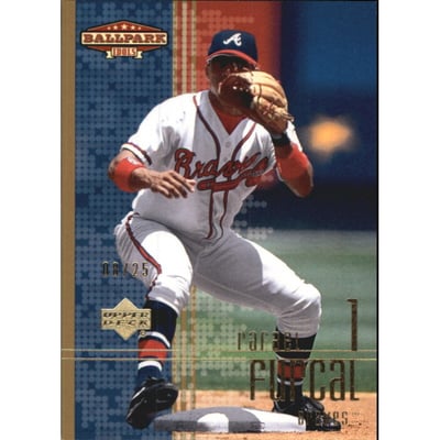 2002 Upper Deck Ballpark Idols Gold #102 Rafael Furcal