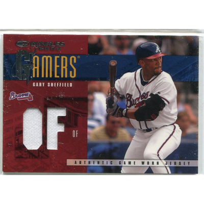 2003 Donruss Gamers Position #41 Gary Sheffield
