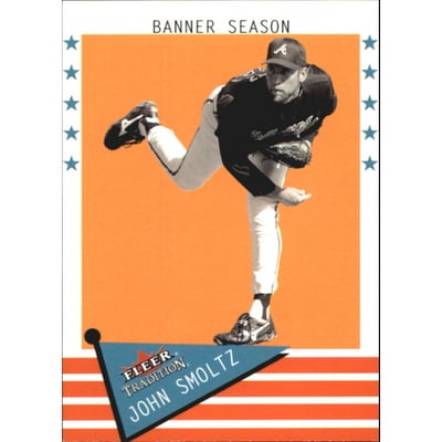 2003 Fleer Tradition Glossy #479 John Smoltz BNR