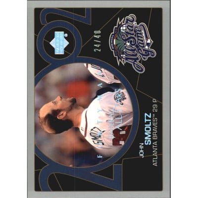 2003 Upper Deck 40-Man Rainbow #815 John Smoltz AS