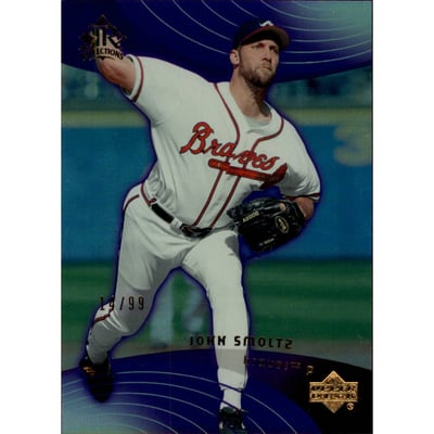2005 Reflections Purple #7 John Smoltz