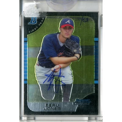 2006 Bowman Originals Buyback Autographs #95 Beau Jones 05 BDP/576 F