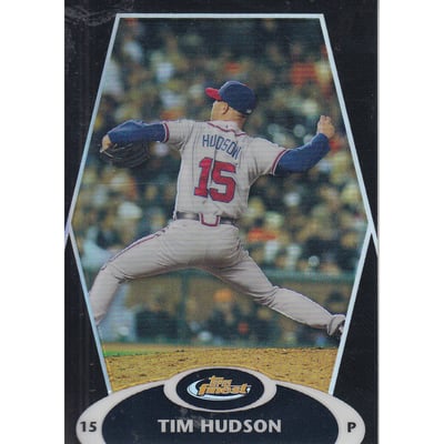 2008 Finest Refractors Black #36 Tim Hudson