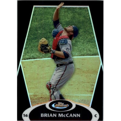 2008 Finest Refractors Black #74 Brian McCann