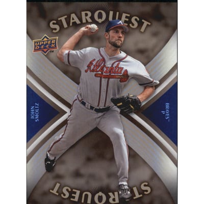 2008 Upper Deck StarQuest Ultra Rare #50 John Smoltz
