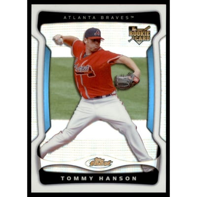 2009 Finest Rookie Redemption Refractors #2 Tommy Hanson