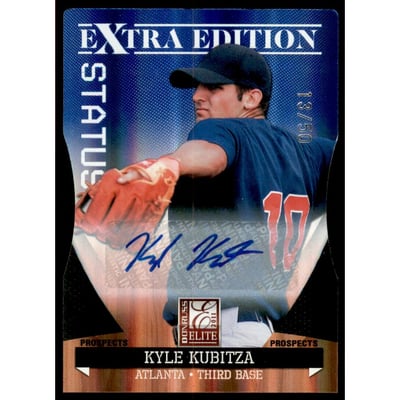 2011 Donruss Elite Extra Edition Prospects Signature Status #P20 Kyle Kubitza