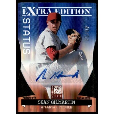 2011 Donruss Elite Extra Edition Prospects Signature Status #P22 Sean Gilmartin