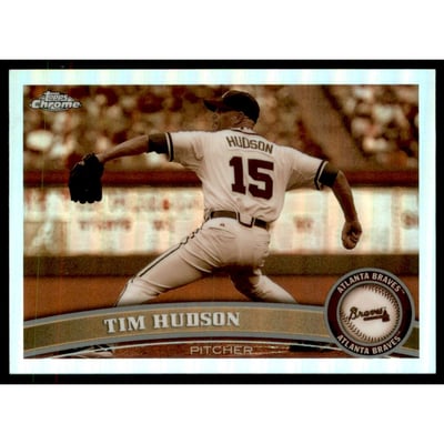 2011 Topps Chrome Sepia Refractors #101 Tim Hudson