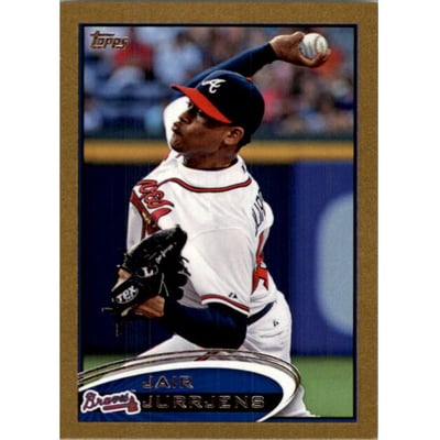 2012 Topps Mini Gold #447 Jair Jurrjens