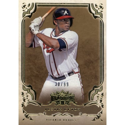 2013 Topps Triple Threads Gold #32 Justin Upton