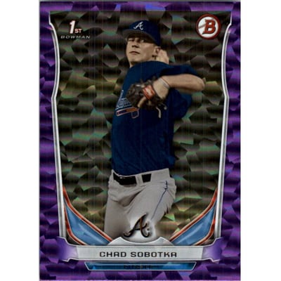 2014 Bowman Draft Purple Ice #DP87 Chad Sobotka